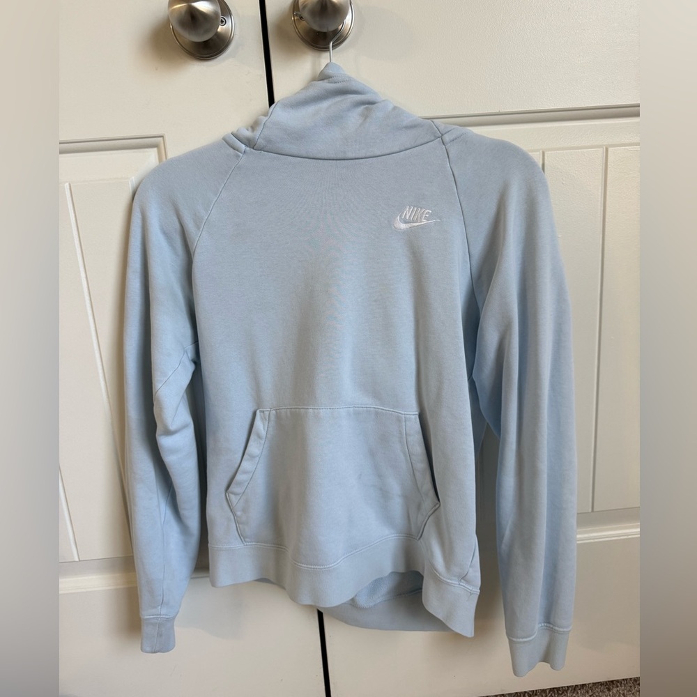Nike Sky Blue Pullover Hoodie